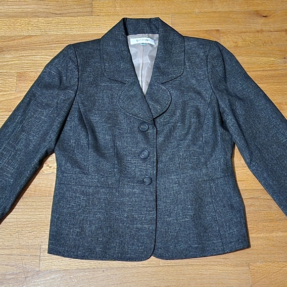 Suit Studio Charcoal Blazer - Picture 1 of 6